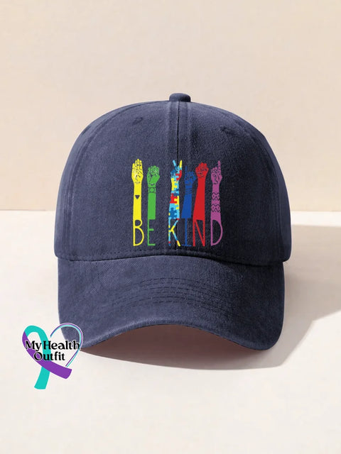 Be Kind Baseball Cap Blue / Onesize