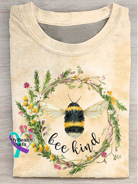 BE KIND BEE Floral T-shirt Multicolor / S
