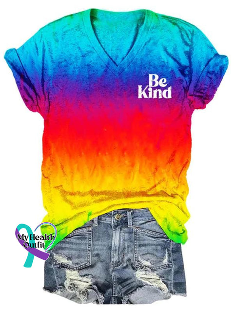 Be Kind Everyone You Meet Is Fighting A Battle Know Nothing About Art Casual T-Shirt