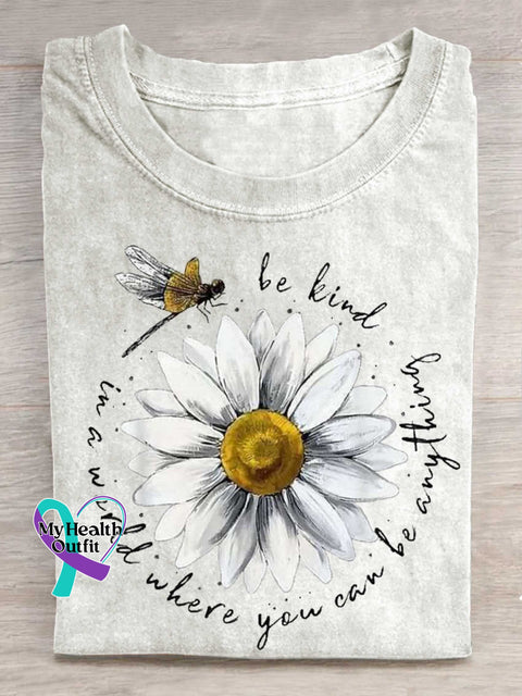 Be Kind In A World Where You Can Be Anything T-shirt White / S
