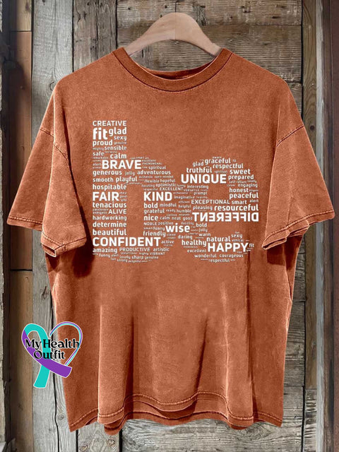 Be Kind Mental Health Awareness T-Shirt Orange / S