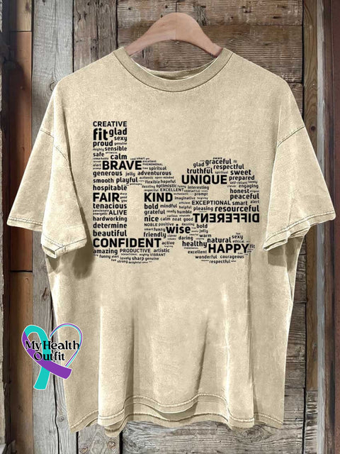 Be Kind Mental Health Awareness T-Shirt Sand / S