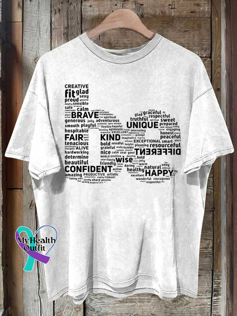 Be Kind Mental Health Awareness T-Shirt White / S
