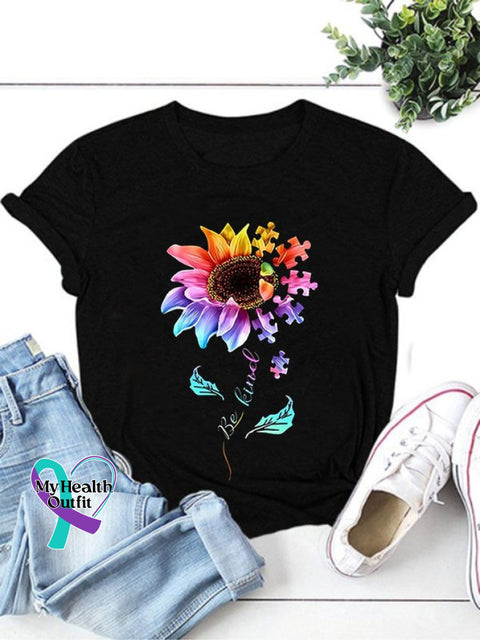 Be Kind Shift Short Sleeve Casual Women Tee Black / S