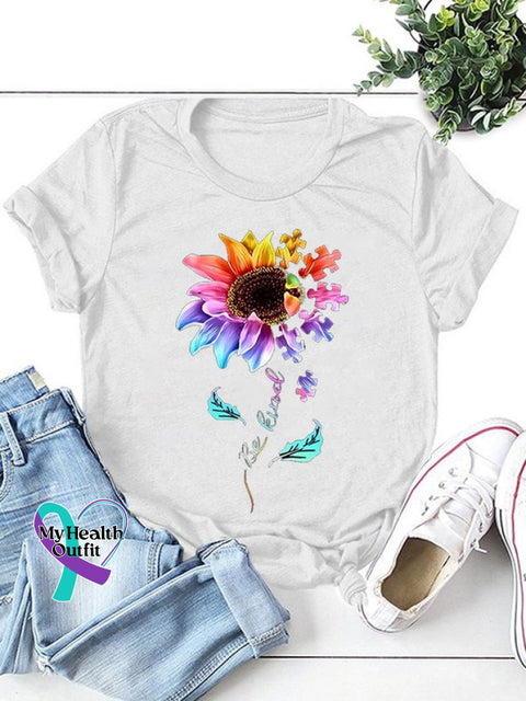 Be Kind Shift Short Sleeve Casual Women Tee White / S