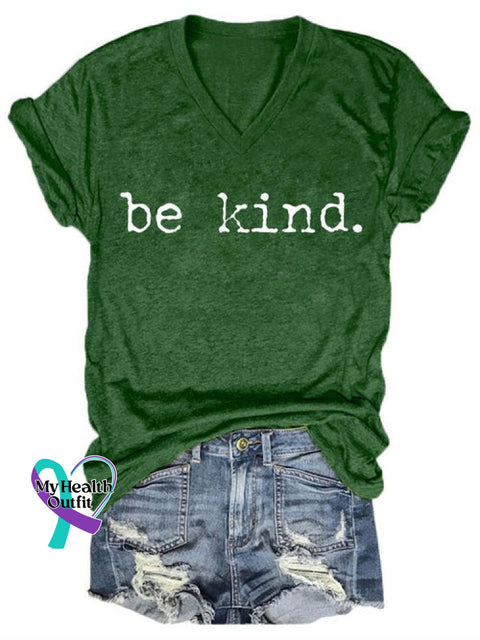 Be Kind T-Shirt Darkgreen / S