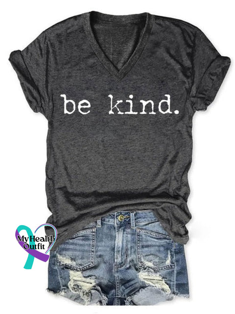 Be Kind T-Shirt Darkgrey / S