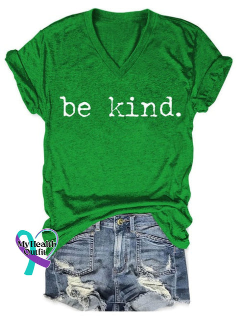Be Kind T-Shirt Green / S