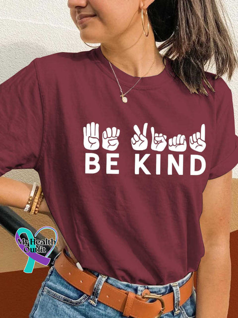 BE KIND T-shirt Red / S