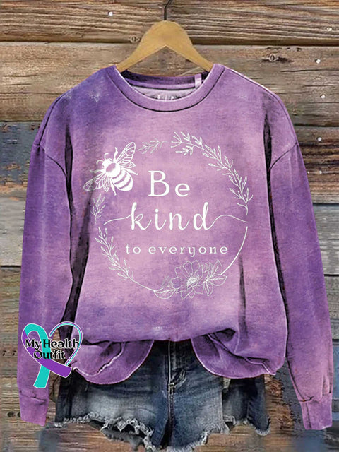 Be Kind To Everyone Sweashirt Multicolor / S