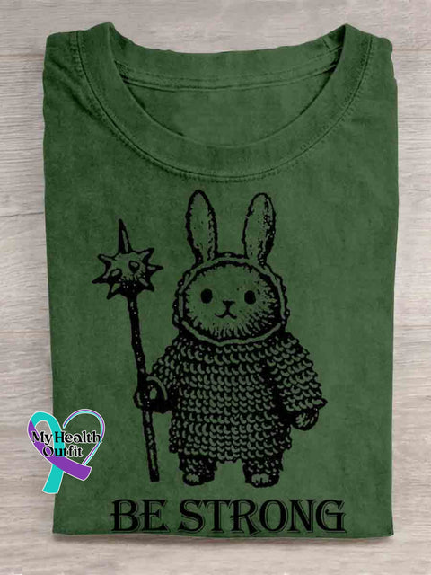 Be Strong Art T-shirt Green / S