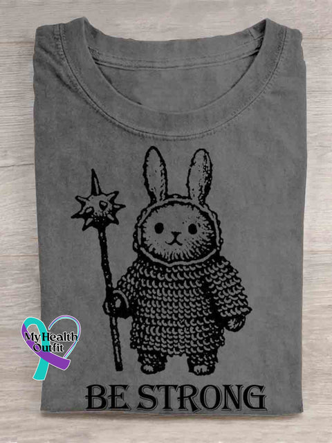 Be Strong Art T-shirt Grey / S