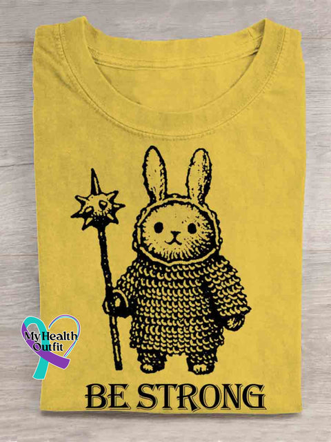 Be Strong Art T-shirt Yellow / S