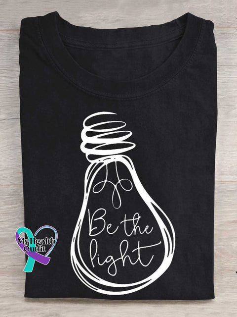 Be The Light T-shirt Black / S