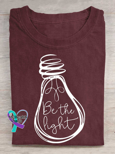 Be The Light T-shirt Red / S