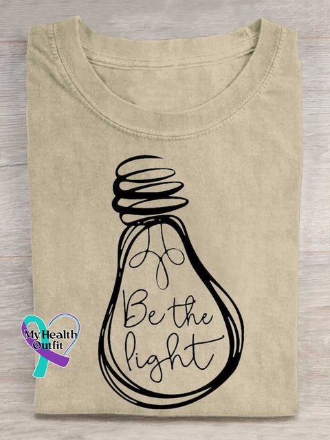 Be The Light T-shirt Sand / S