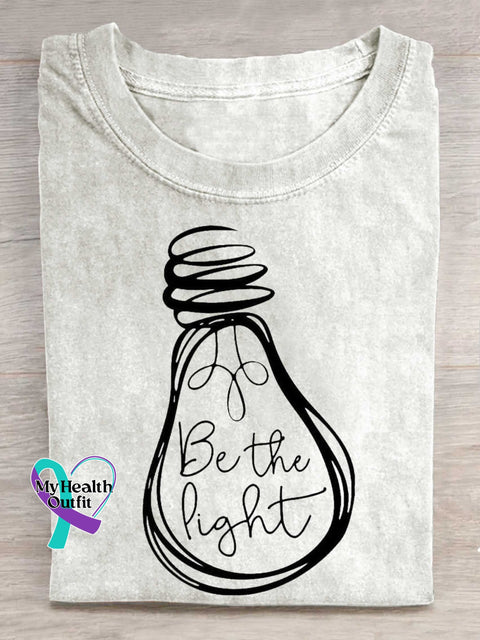 Be The Light T-shirt White / S