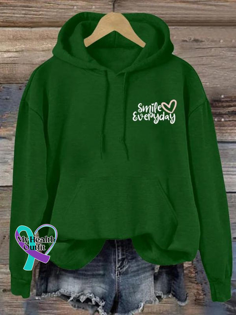 Be The Reason Someone Smiles Today Art Casual Hoodie Sweatshirt