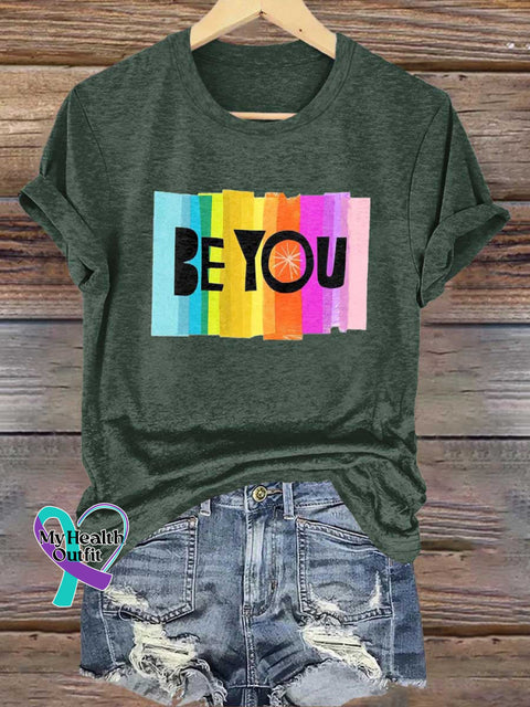 BE YOU T-shirt Green / S