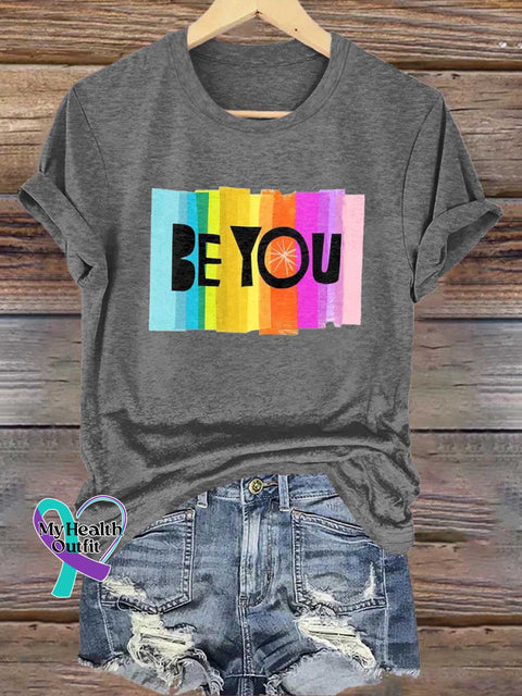 BE YOU T-shirt Grey / S
