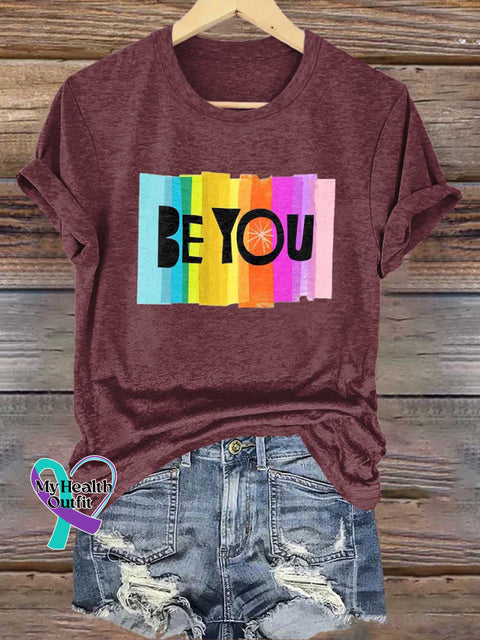 BE YOU T-shirt Red / S