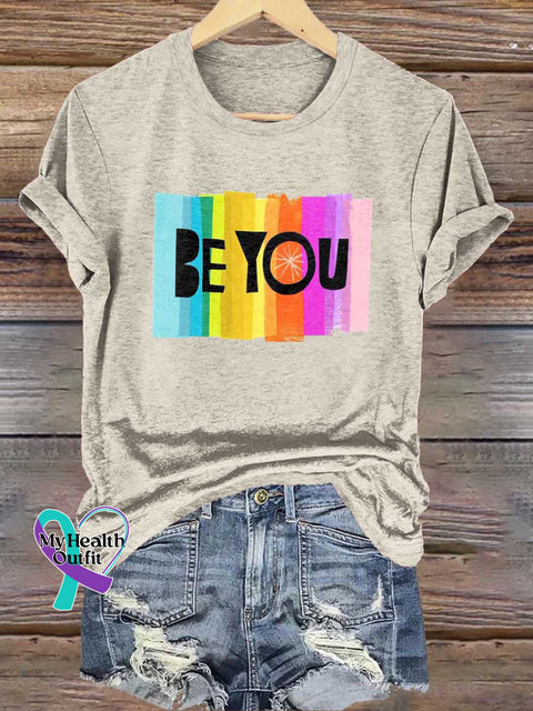 BE YOU T-shirt Sand / S