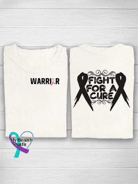 Beat Breast Cancer We Are Soldiers White / S