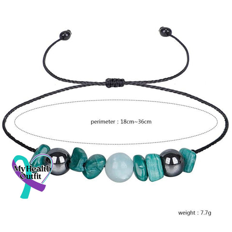 Believe You Can Stone Bead Set Meaning Gift Bracelet