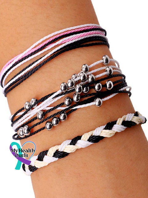 Boho Handmade Rope Set Chain White / One-Size