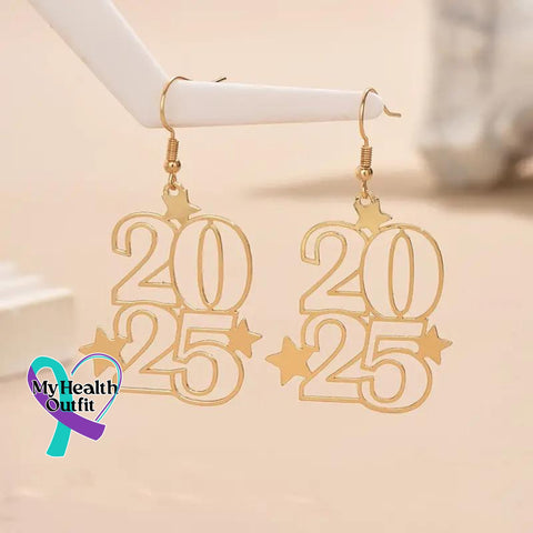 Boho Style 2025 New Year Earrings
