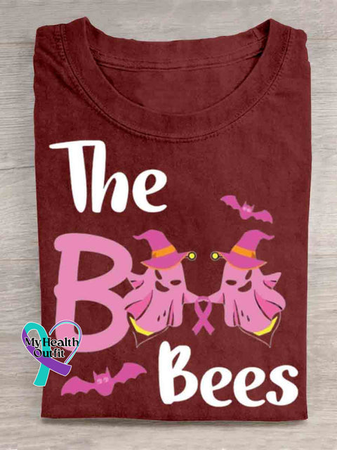 Breast Cancer Awareness Art Print T shirt Red / S