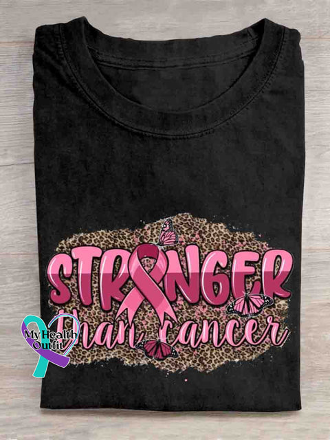 Breast Cancer Awareness Art T-shirt Black / S