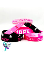 Breast Cancer Awareness Care Wristband Bracelet Ten Mashups