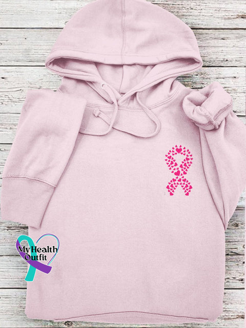 Breast Cancer Awareness Hoodie Pink / S