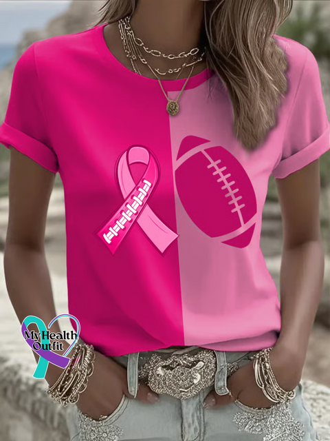 Breast Cancer Awareness T shirt Multicolor / S