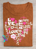 Breast Cancer Awareness T-shirt Orange / S