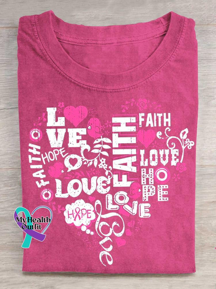 Breast Cancer Awareness T-shirt Pink / S