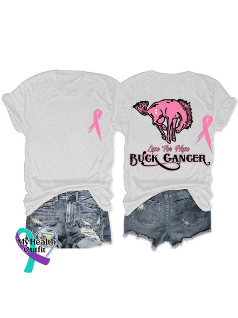 Breast Cancer Awareness T-Shirt White / S
