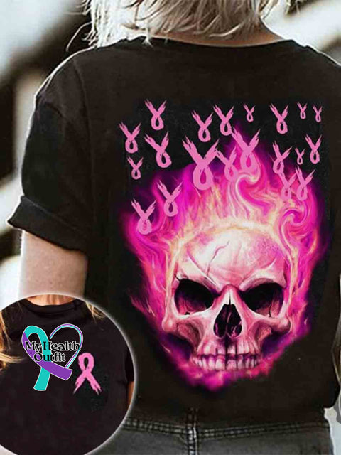 Breast Cancer Warrior T-Shirt Multicolor / S