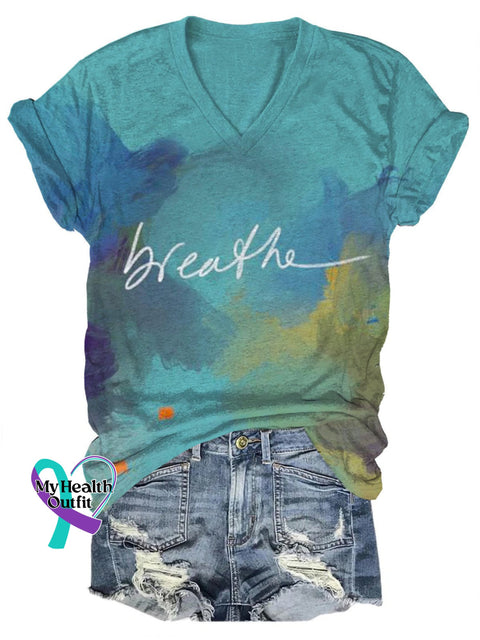 Breathe Art Casual T-Shirt Multicolor / S