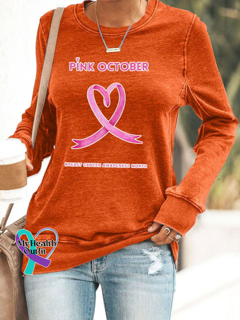 (🔥Buy 2 Get 3Rd 30% Off Buy 5 6Th Free)Women’s Pi̇nk October Breast Cancer Awareness Month