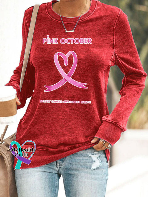 (🔥Buy 2 Get 3Rd 30% Off Buy 5 6Th Free)Women’s Pi̇nk October Breast Cancer Awareness Month