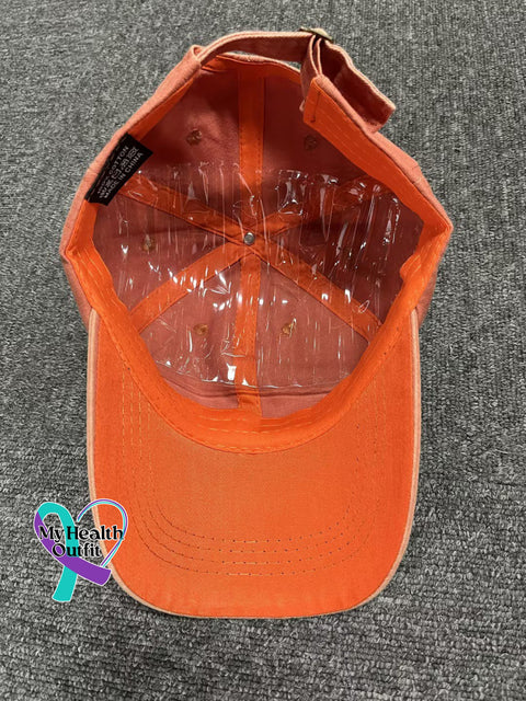 🔥Buy 3 Get 10% Off🔥Unisex Distressed Washed Cotton Faith Print Hat