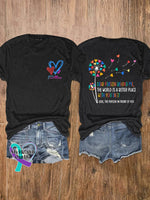 🔥Buy 3 Get 10% Off🔥Women’s Dear Person Behind Me You Matter Printed Tee Black / S