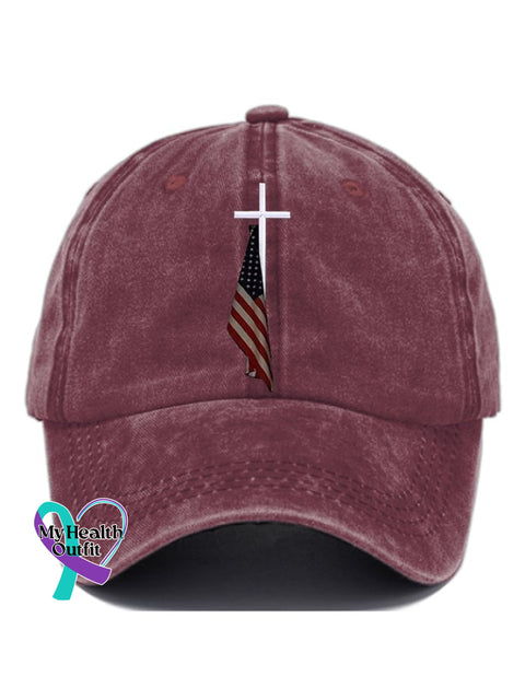 🔥Buy 5 Get 20% Off🔥Slouchy Print Baseball Cap Picture 4 / One-Size
