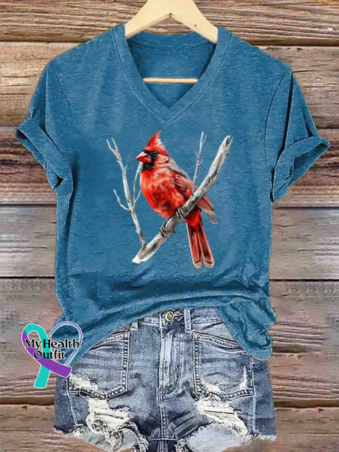 Cardinal Art T-Shirt Blue / S