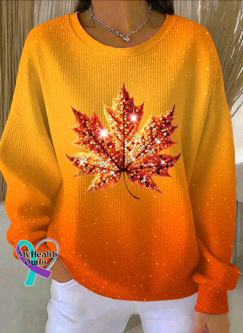 Casual Crew Neck Floral Sweatshirt arrivals