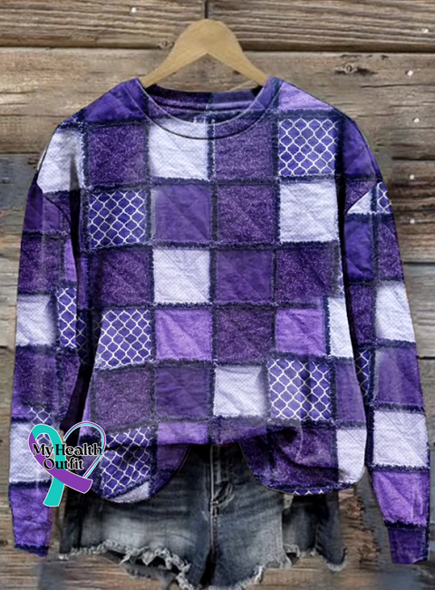 Casual Crew Neck Text Letters Sweatshirt /new-trends