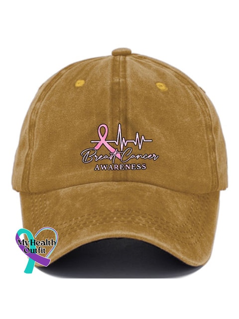 Casual Print Baseball Cap Turmeric / One-Size