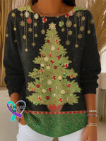 Christmas Casual Pullover Sweater Multicolor / S